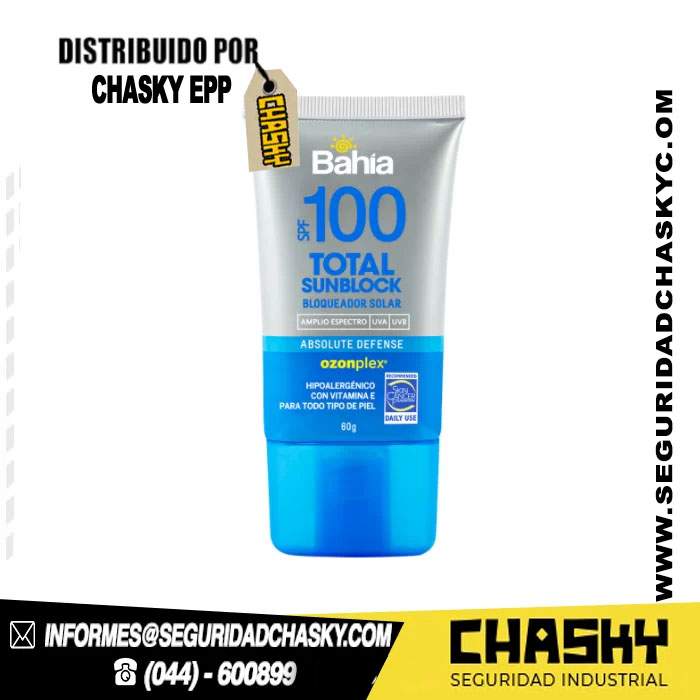 Bahía Total Sunblock SPF 100 60 g Bahía Total Sunblock SPF 100 60 g - Image 1