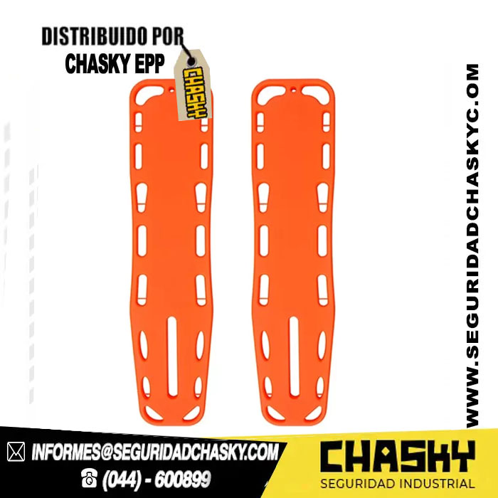 Camilla Rigida PVC CAMILLA RIGIDA DE PVC NARANJA - Image 1