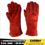 Guante DELTAPLUS PARA SOLDADOR ROJO