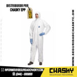 TRAJES TYVEK CLASSIC- NIVEL “C” TYVCHF5SWH – SIN CUBREBOTAS – DUPONT