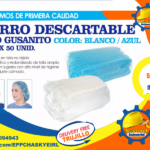 MASCARILLA PLANA DESCARTABLE