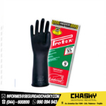 Guantes de Jebe Protex Calibre 35 de 12″