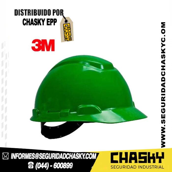 CASCO 3M H700 VERDE - Distribuidor Articulos de seguridad industrial ...