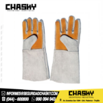 Guantes de Cuero Cromo de Soldador 18″