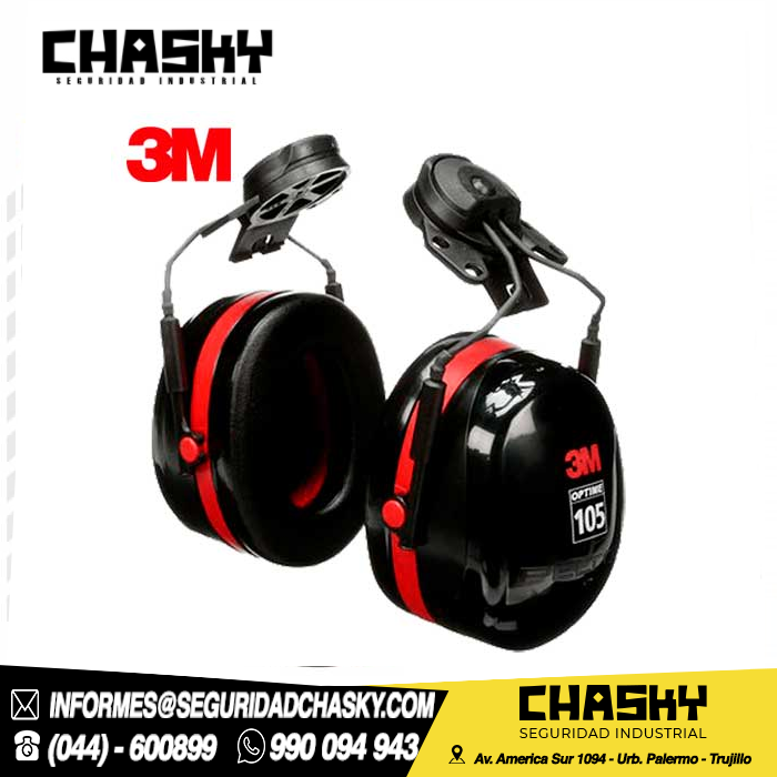 Orejera 3M Peltor H10P3E Adaptable a Casco Orejera 3M Peltor H10P3E Adaptable a Casco - Image 1