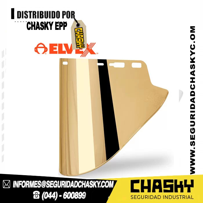 Visor Lamina Elvex FS-18GL Altas Temperaturas Lexan Visor Lamina Elvex FS-18GL Altas Temperaturas Lexan - Image 1