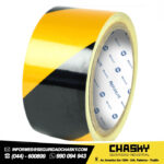 CINTA DE SEÑALIZACION 2″ 45.7MTS GRADO INGENIERIA AMARILLO/NEGRO