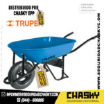 Carretilla 5.5 ft3 Neumática, bastidor tubular, Truper