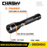 Linterna de aluminio 235 lm a pilas AA truper 18800