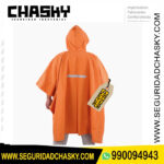 Poncho de pvc naranja Sikurnost