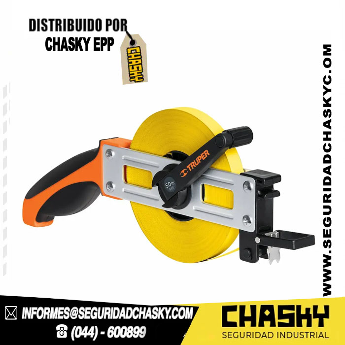 Wincha tipo cruceta 50 m Truper 12649 Wincha tipo cruceta 50 m Truper 12649 - Image 1