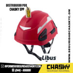 Casco de seguridad Andes Libus Rescatista ROJO