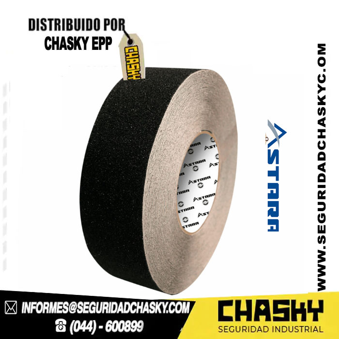 Cinta antideslizante negro Cinta antideslizante negro 5cm x 18m Astara - Image 1