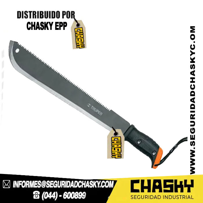 Machete doble filo 18 Machete doble filo 18″ Truper 15893 - Image 1